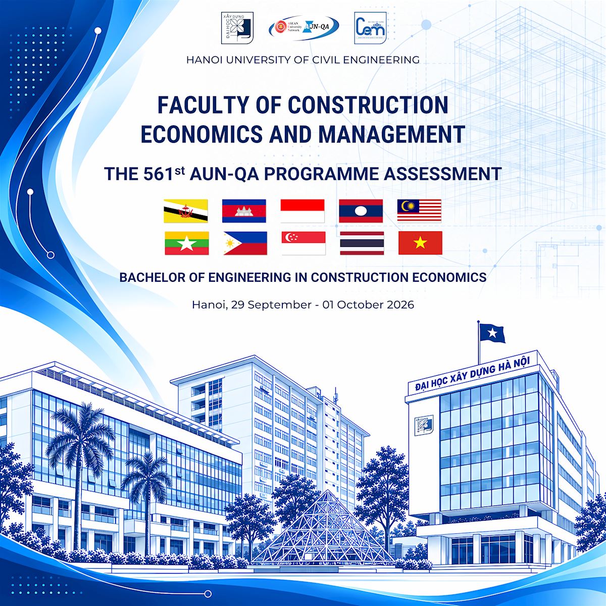 CONTINUING ASSESSMENT SESSIONS FOR THE CONSTRUCTION ECONOMICS PROGRAMME AT THE 561ST AUN-QA PROGRAMME ASSESSMENT