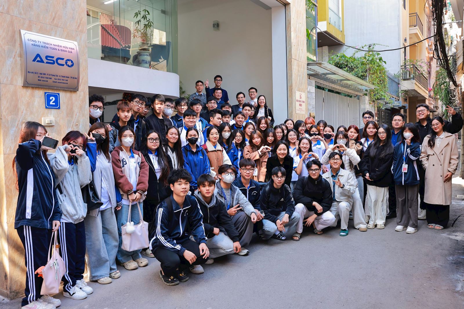 CONSTRUCTION INVESTMENT AUDITING STUDENTS (70KTDT) INSPIRED AND EMPOWERED BY ASCO AUDITING & VALUATION FIRM